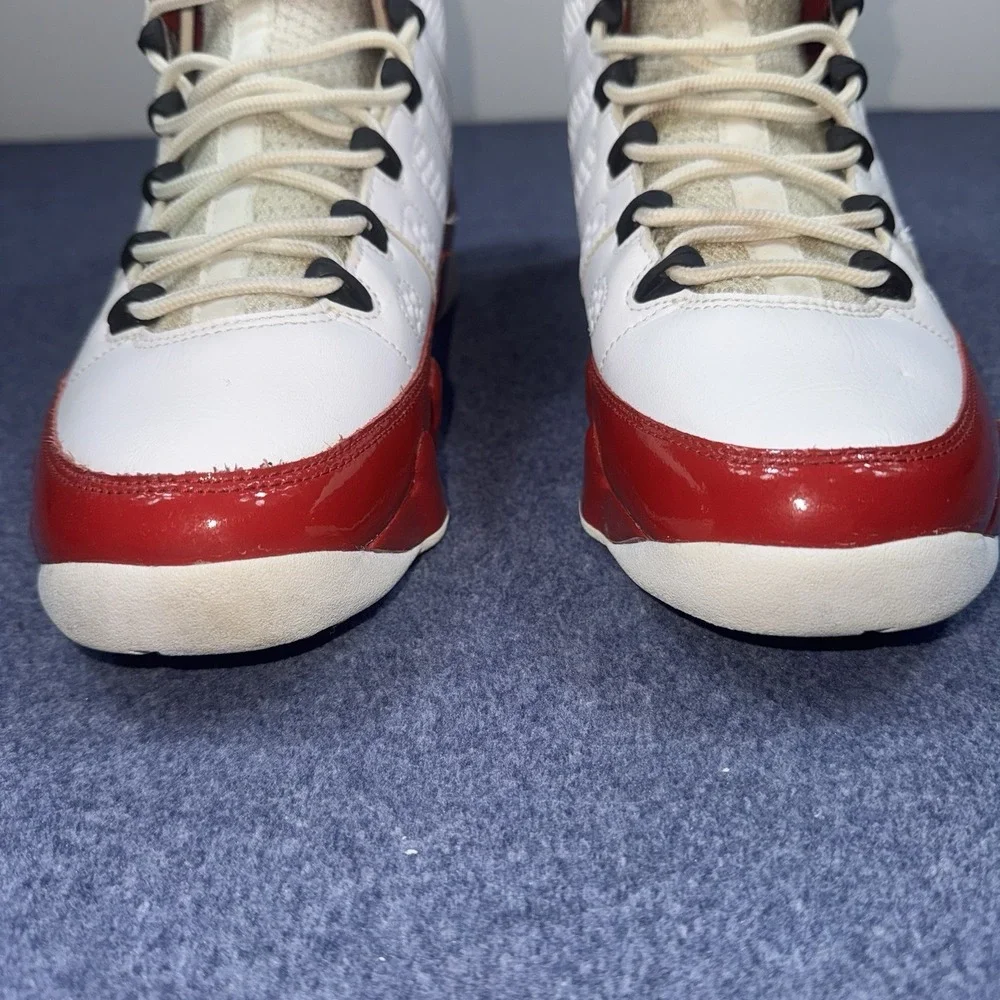 Air Jordan 9 Retro Gym Red Sneakers Size 9 White Red